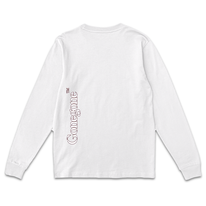 BUILDING BLOCKS WHITE LONGSLEEVE T-SHIRT