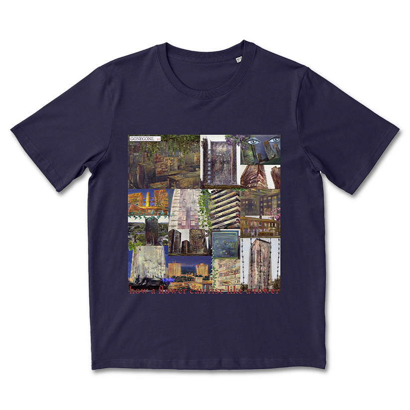BUILDING BLOCKS FRENCH NAVY T-SHIRT